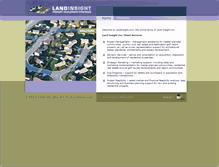 Tablet Screenshot of landinsight.com